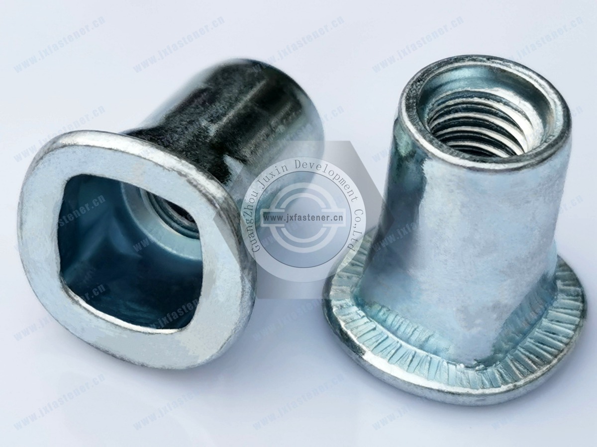 Flat Head open end square body Blind rivet nuts -Open End Price