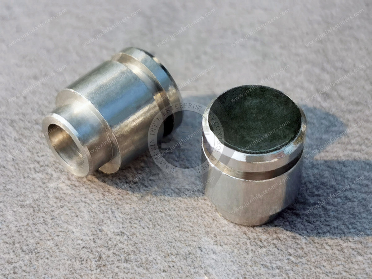 JX-21JG204-D8-H9.6-SS, CNC stainless steel machined parts nuts JX-21JG204-D8-H9.6-SS, CNC stainless steel machined parts nuts