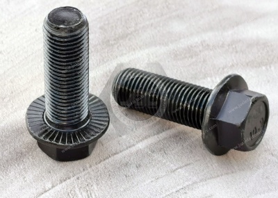 Hexagonal flange nut processing technology process