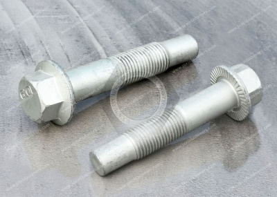Hexagonal flange nut processing technology process