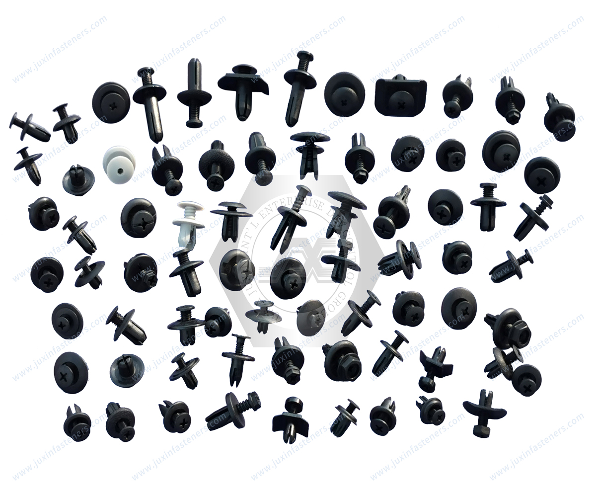JX-13M11348 General Plastic Push Lock Rivets For Automotive