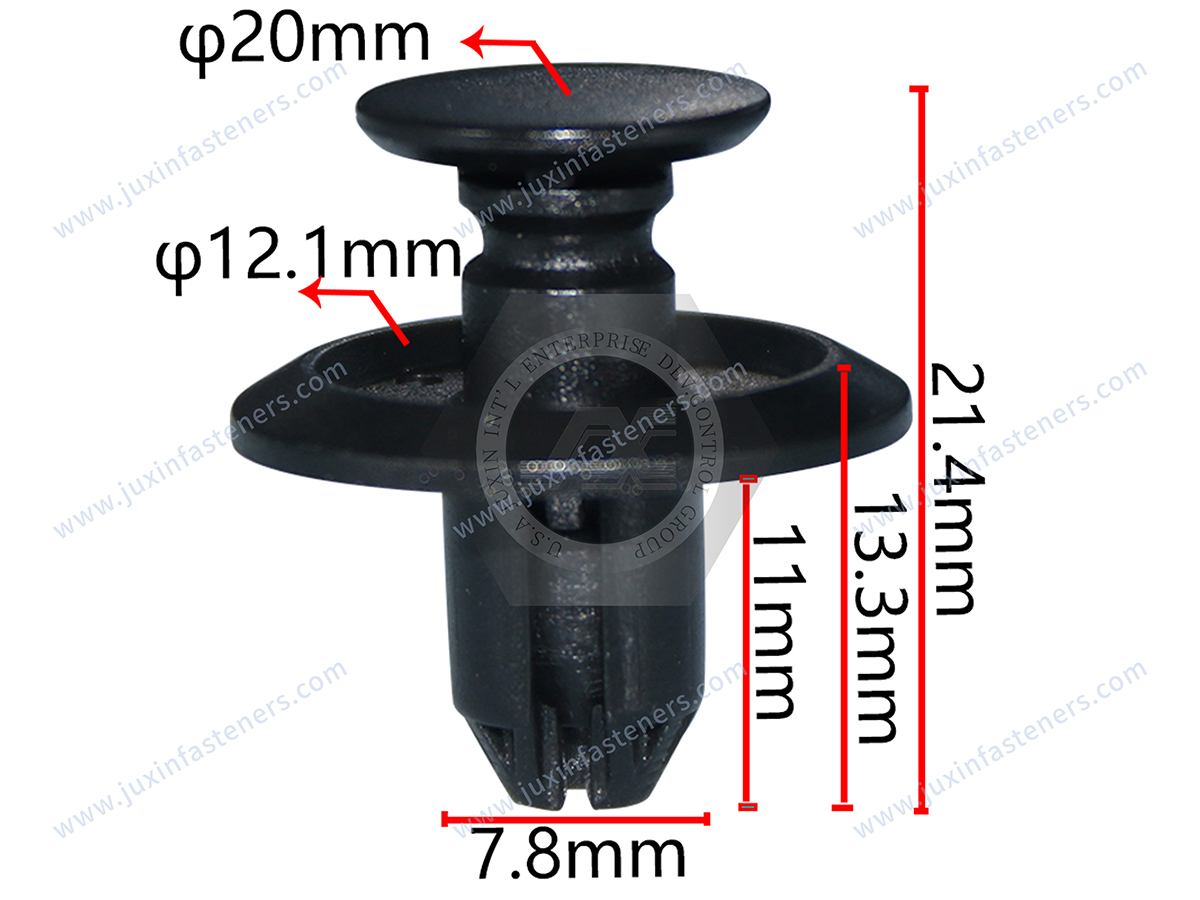 JX-25M103420 General Plastic Push Lock Rivets For Automotive