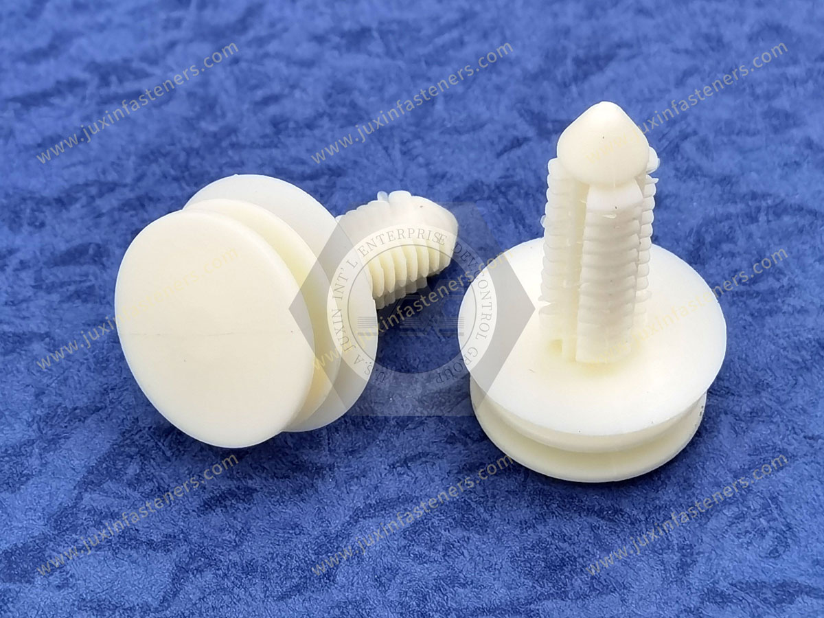 JX-13M05270 General Plastic Barbed Push Rivets Fasteners For Automotive