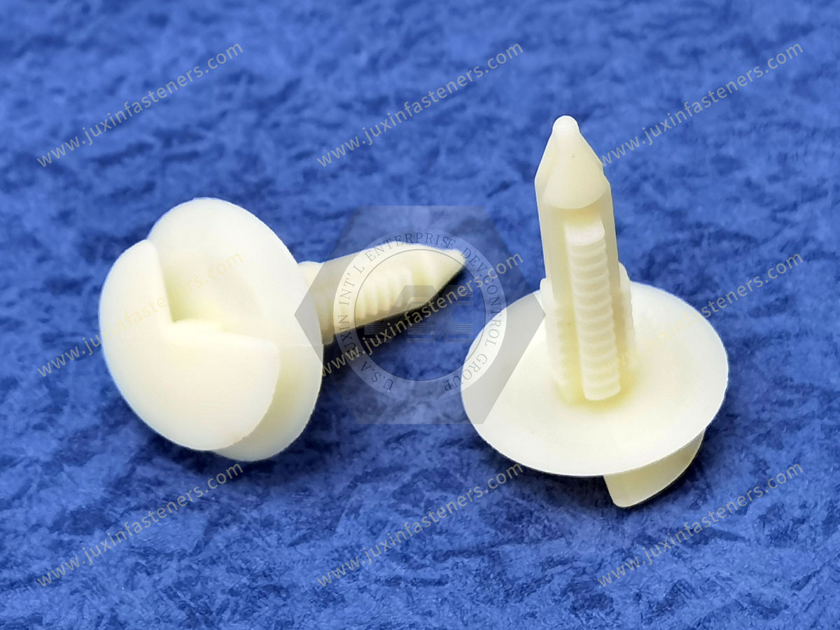 JX-13M05188 General Plastic Barbed Screw Rivets For Automotive JX-13M05188 General Plastic Barbed Screw Rivets For Automotive