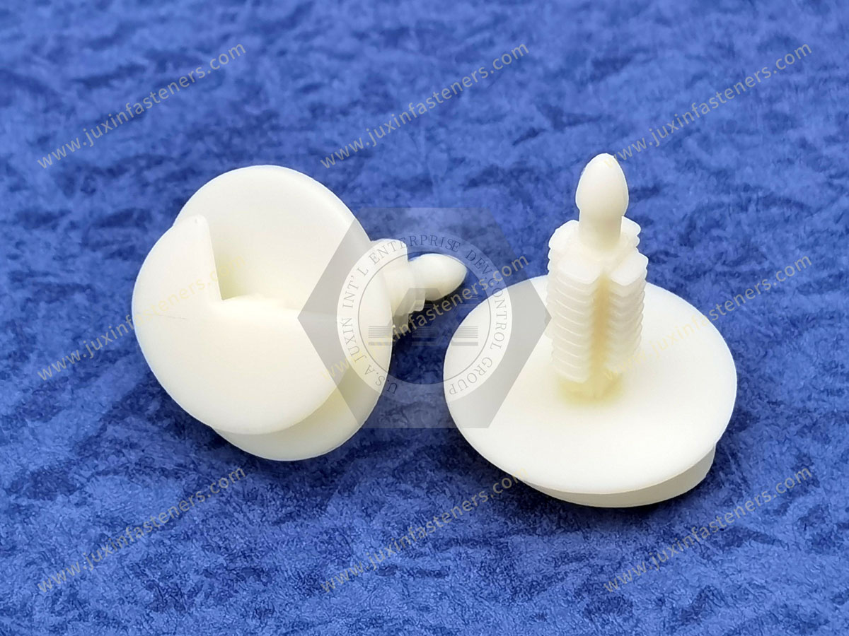 JX-13M05231 General Plastic Barbed Screw Rivets For Automotive