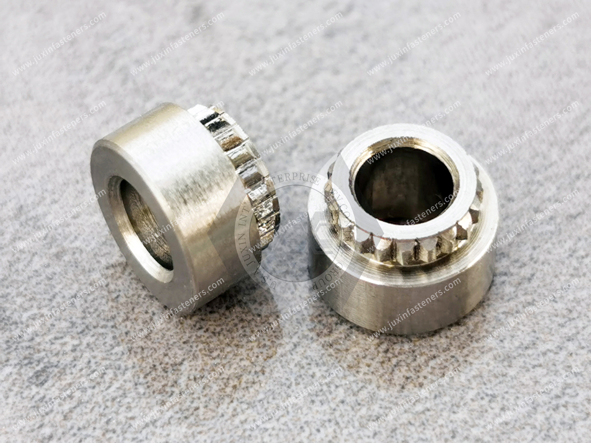 Broaching nuts Non-thread Thru-Hole - Types JX-KFE, KFSE