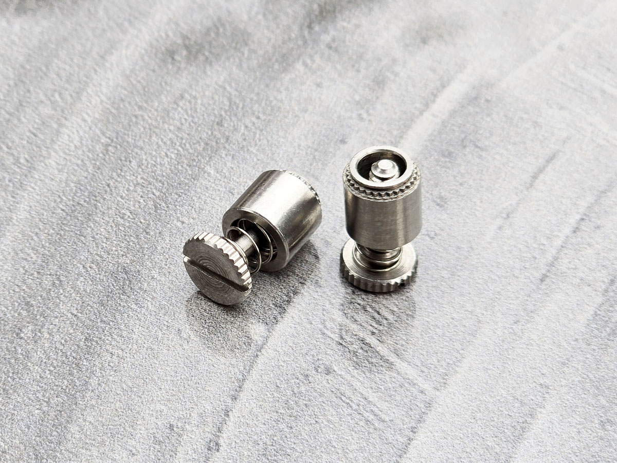 Screw Head, Spring-loaded - Types JX-PFC2 and JX-PFS2