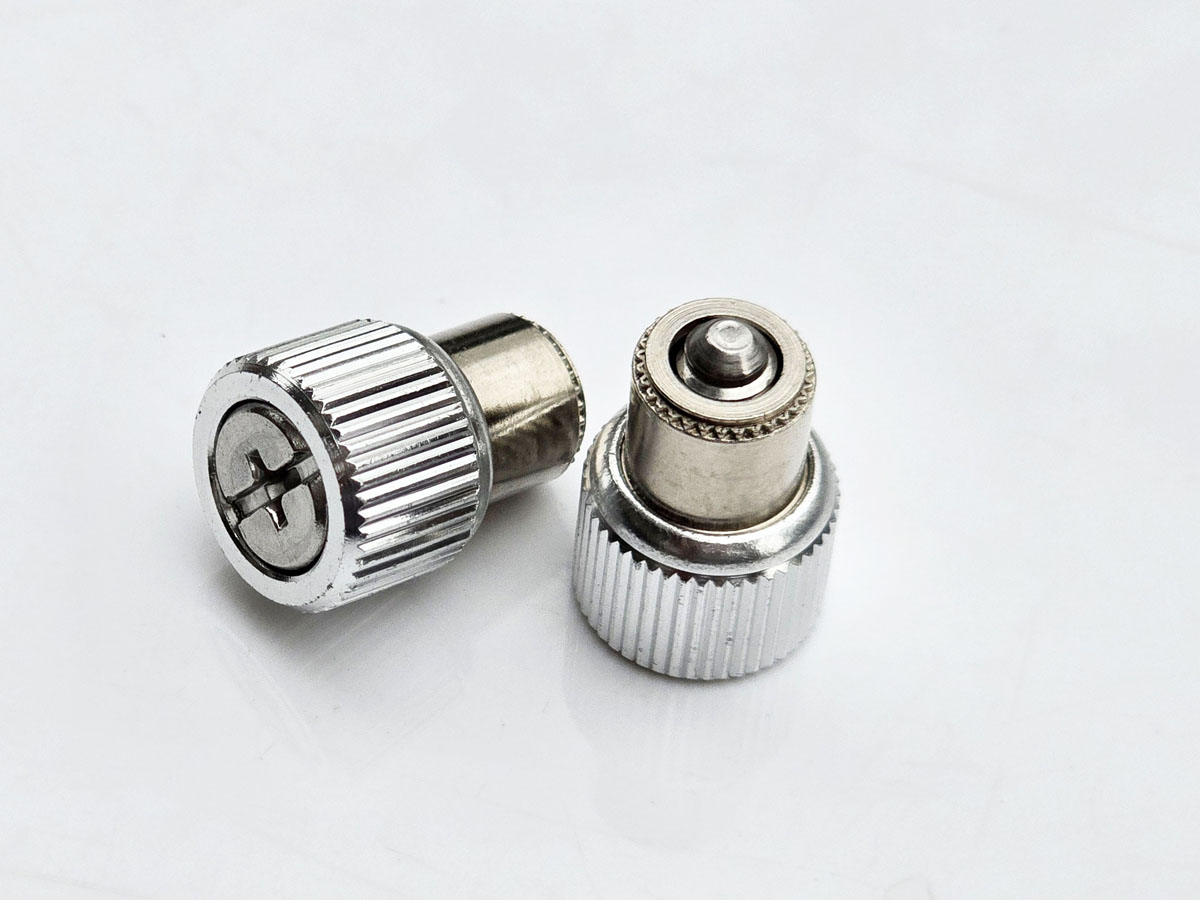 Large Knob, Spring-Loaded – Types JX-PF13, JX-PF14