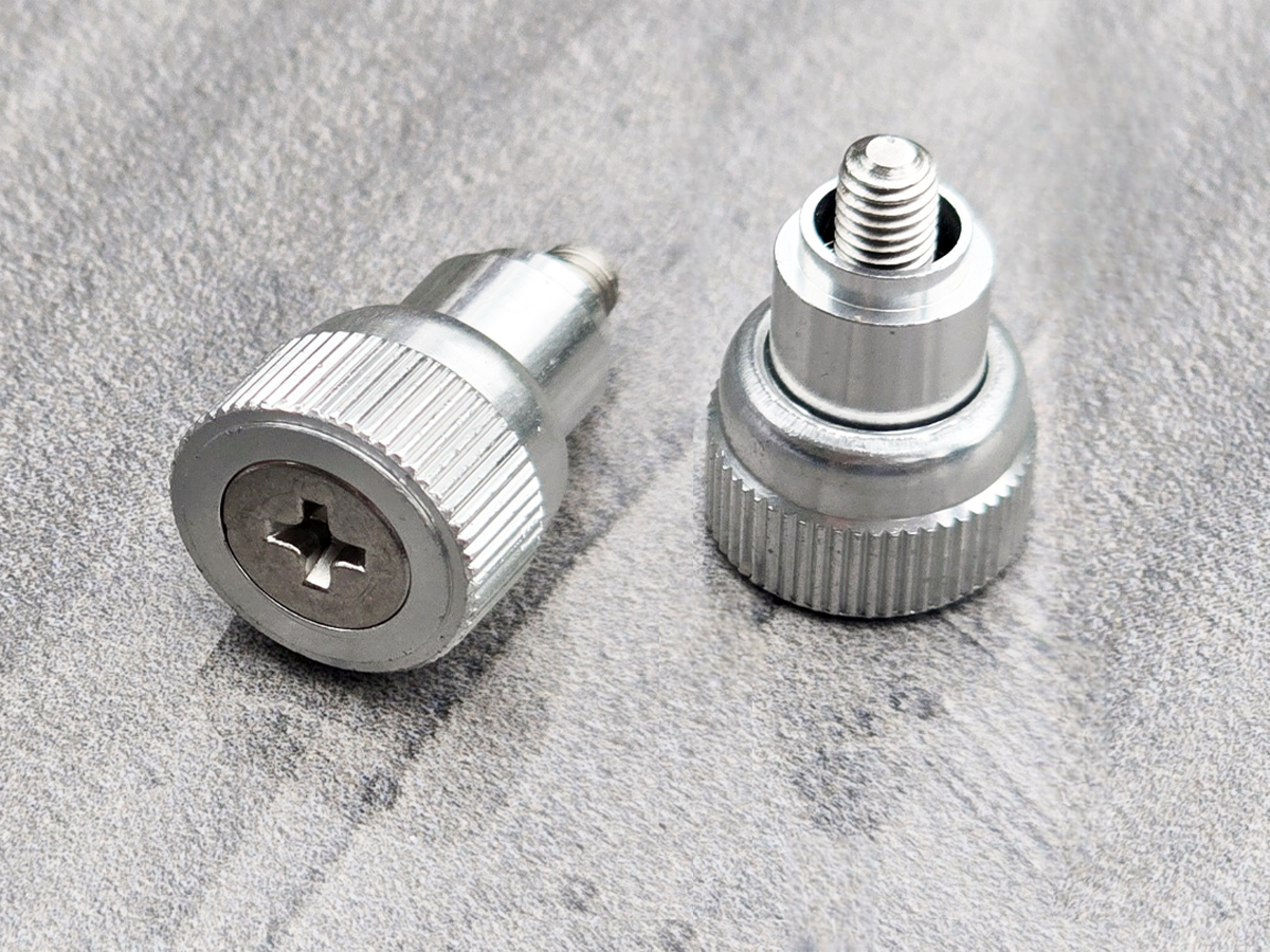 Large Knob, Spring-Loaded – Types JX-PF41, JX-PF42