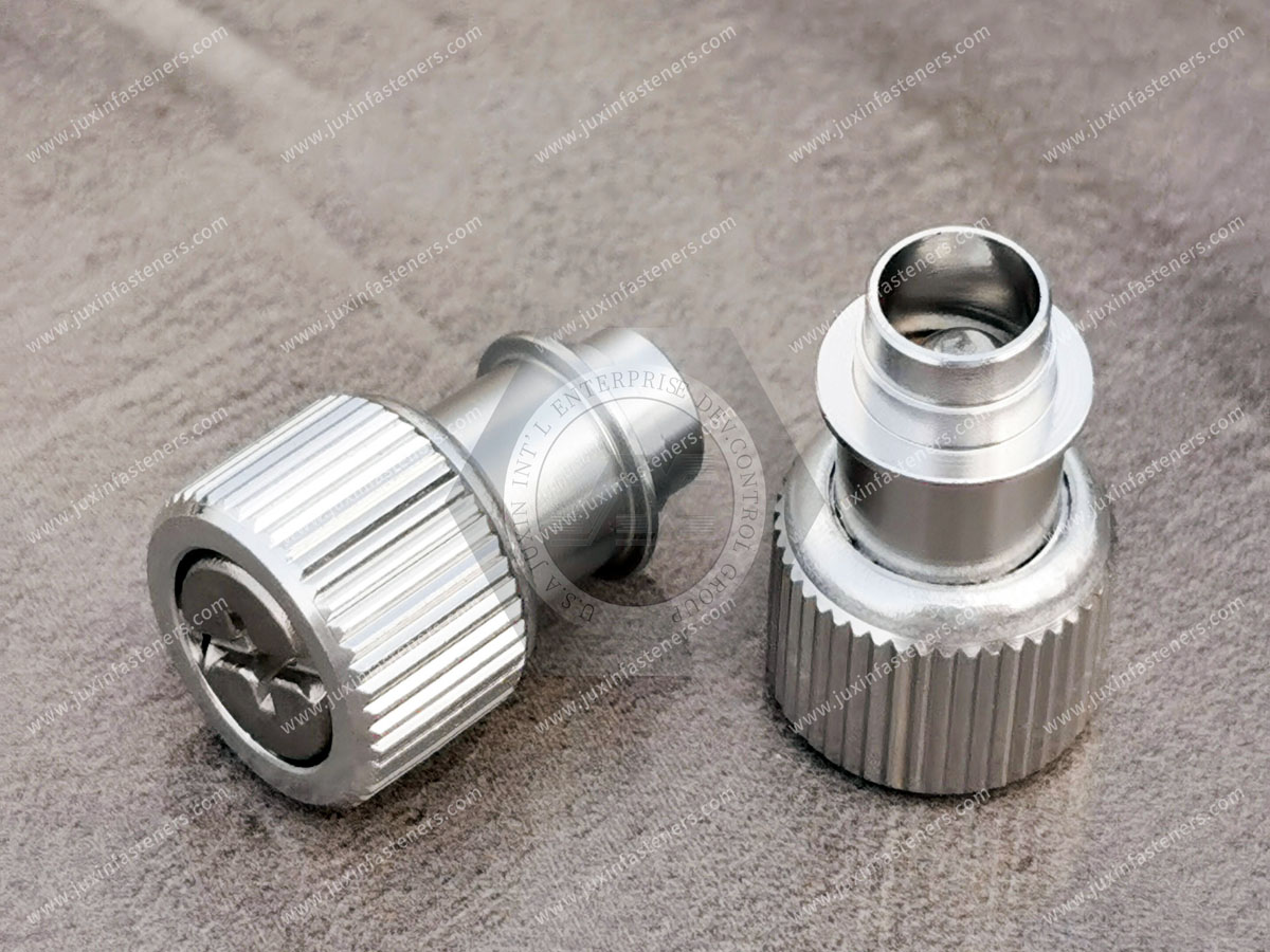 Large Knob, Spring-Loaded – Types JX-PF51, JX-PF52
