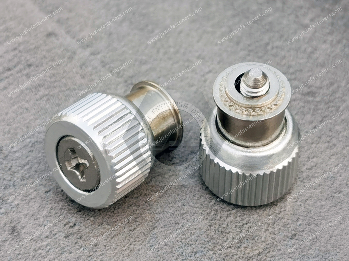 Large Knob, Spring-Loaded – Types JX-PF21, JX-PF22