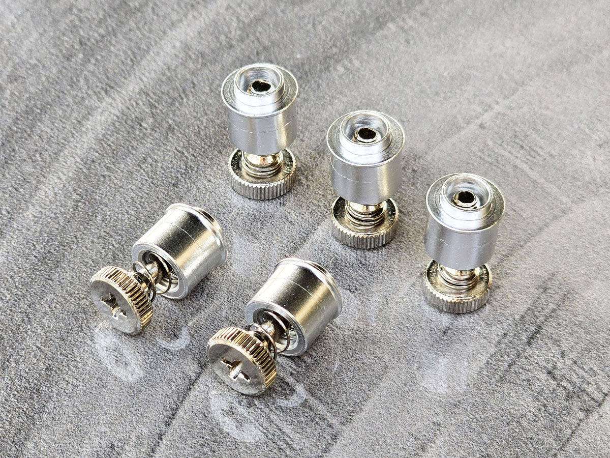 Captive Panel Screw, Screw Head, Spring-loaded, Flare Mount - Metric Type JX-PF7MF