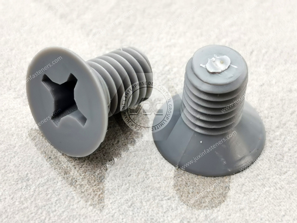 PVC Phillips Flat Head Screws