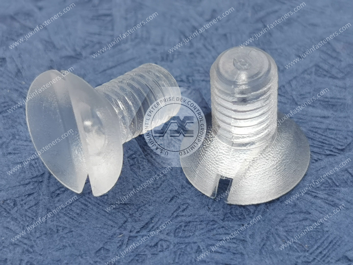 PC Slotted Flat Head Screws