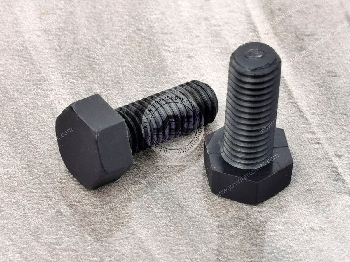 Black Nylon66 Hexagon Head Screws
