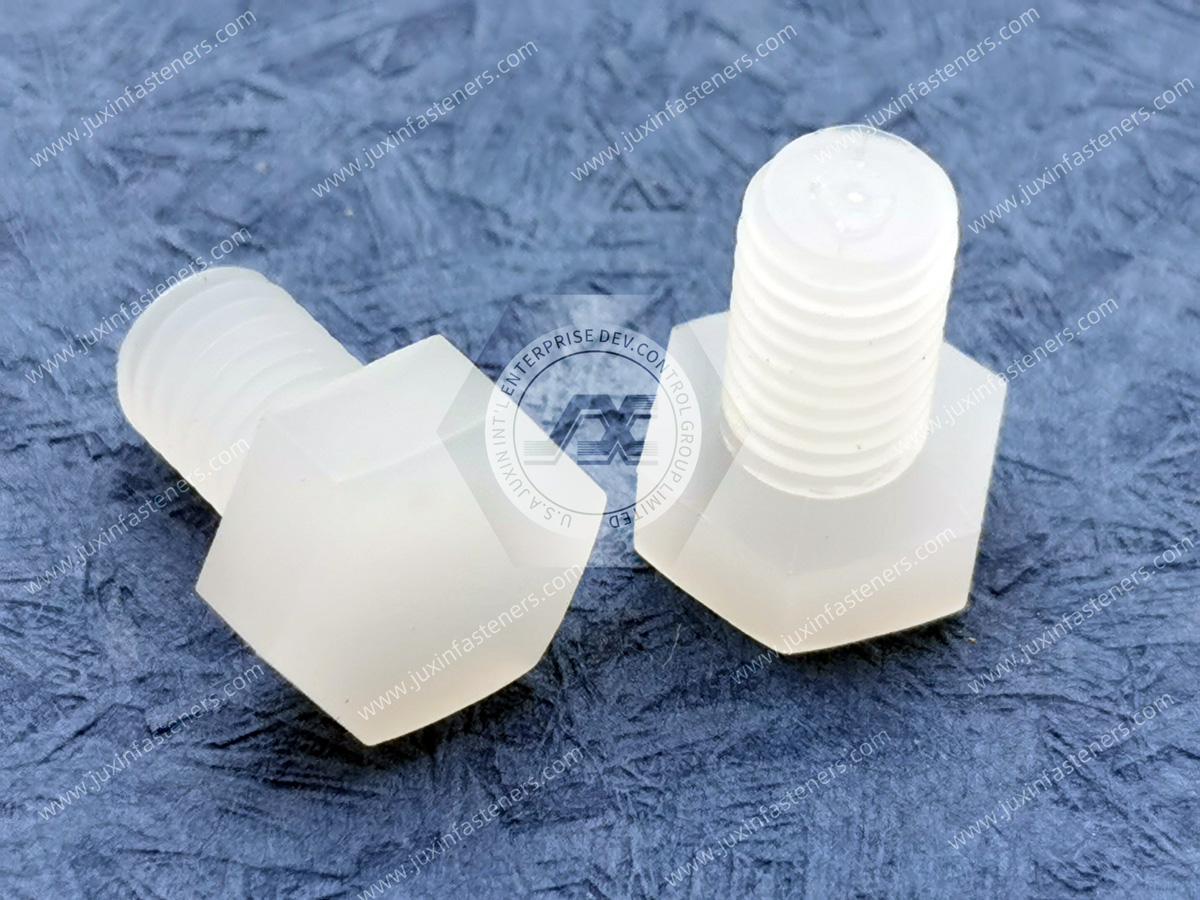 PVDF hexagonal bolt insulation and anti-corrosion