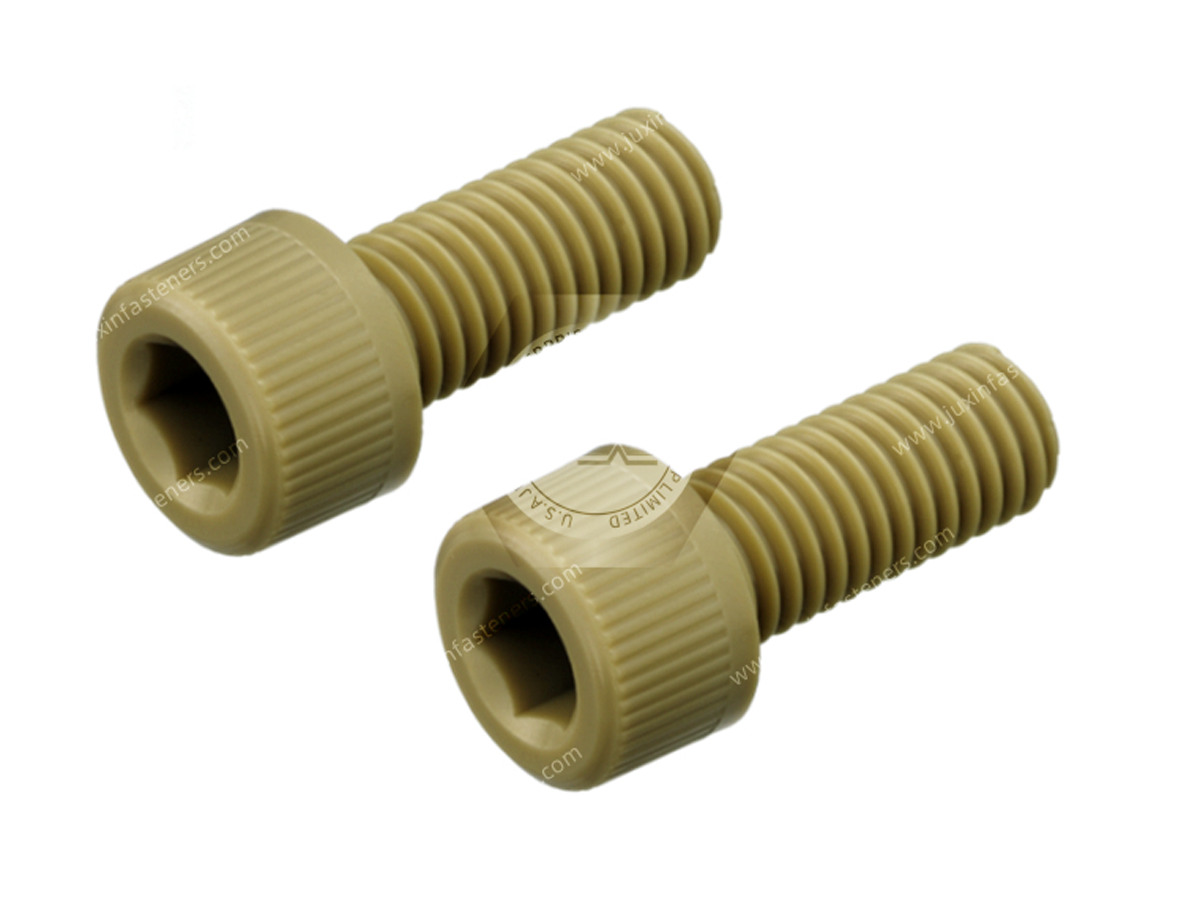 PEEK  Socket Head Screws knurled head