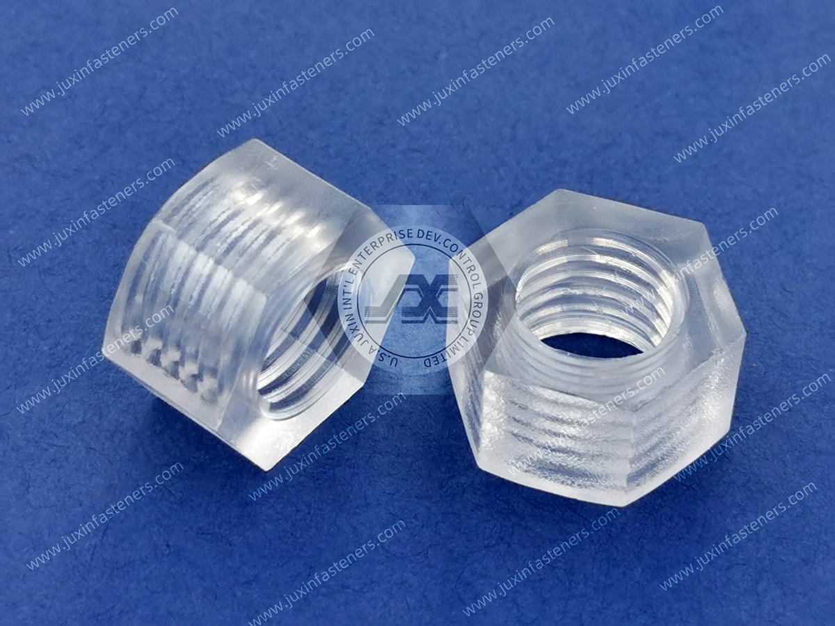 Impact-Resistant Polycarbonate Hexagon Nuts