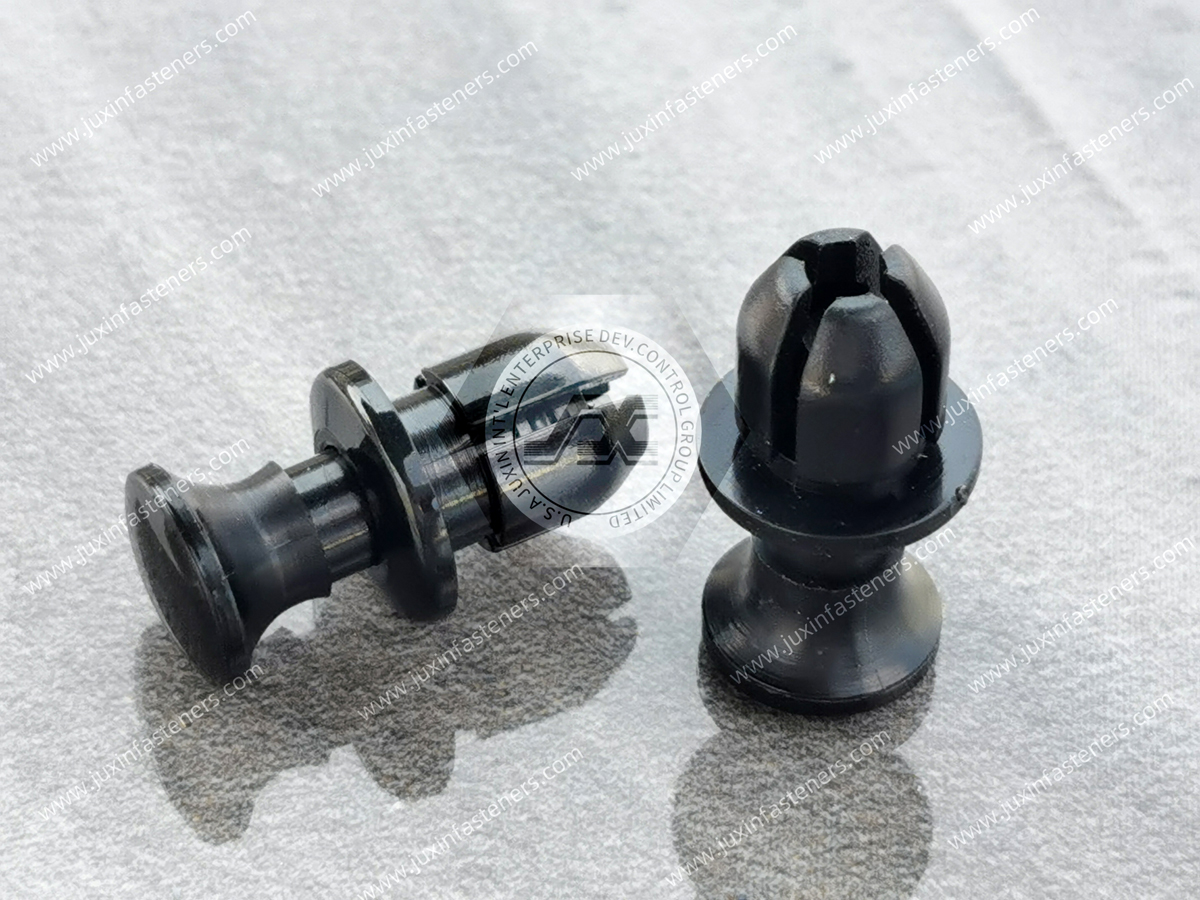 Plastic Black Nylon Snap Latch Rivets