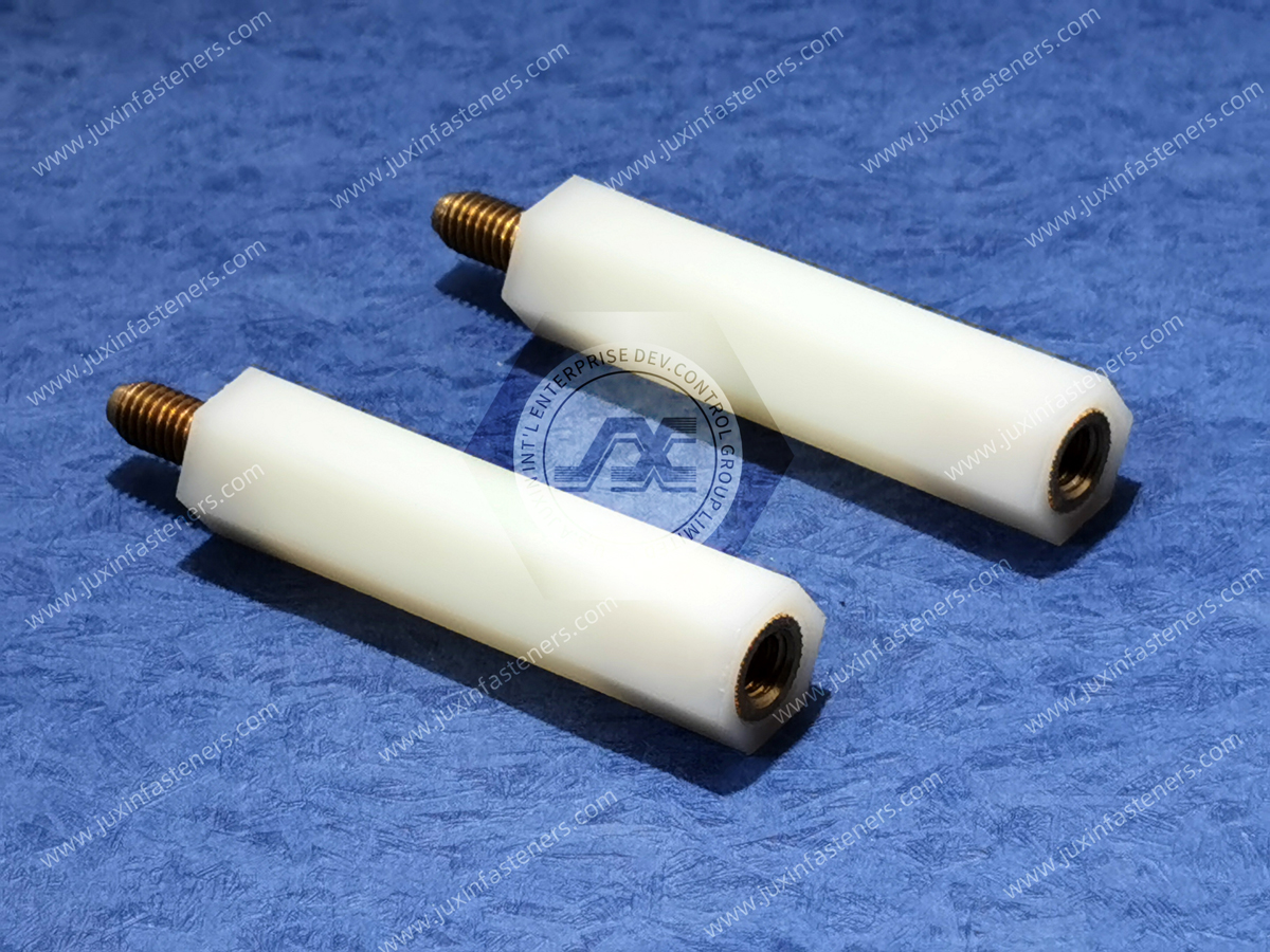 Hexagonal Spacer Male-Female Polyamide Brass Blank Metric thread