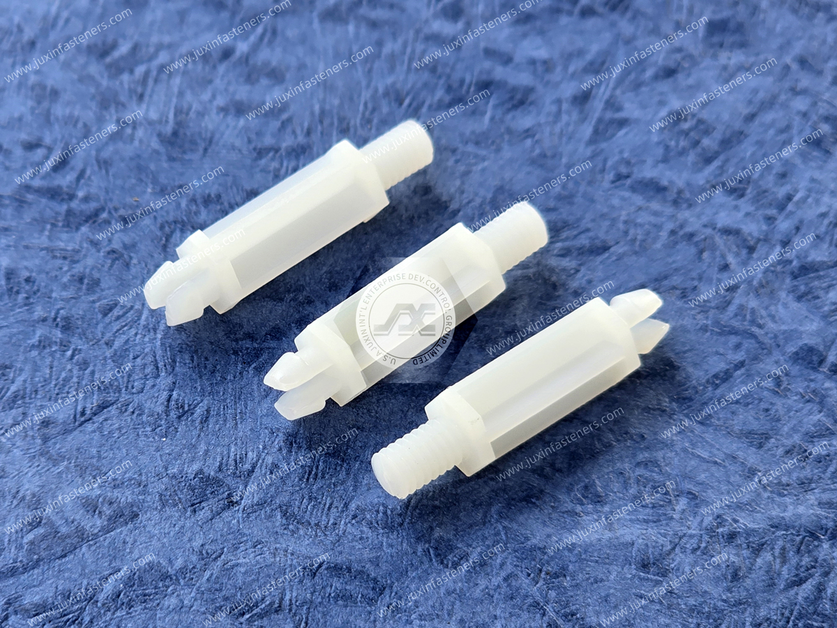 Hex Mini Support Post Threaded