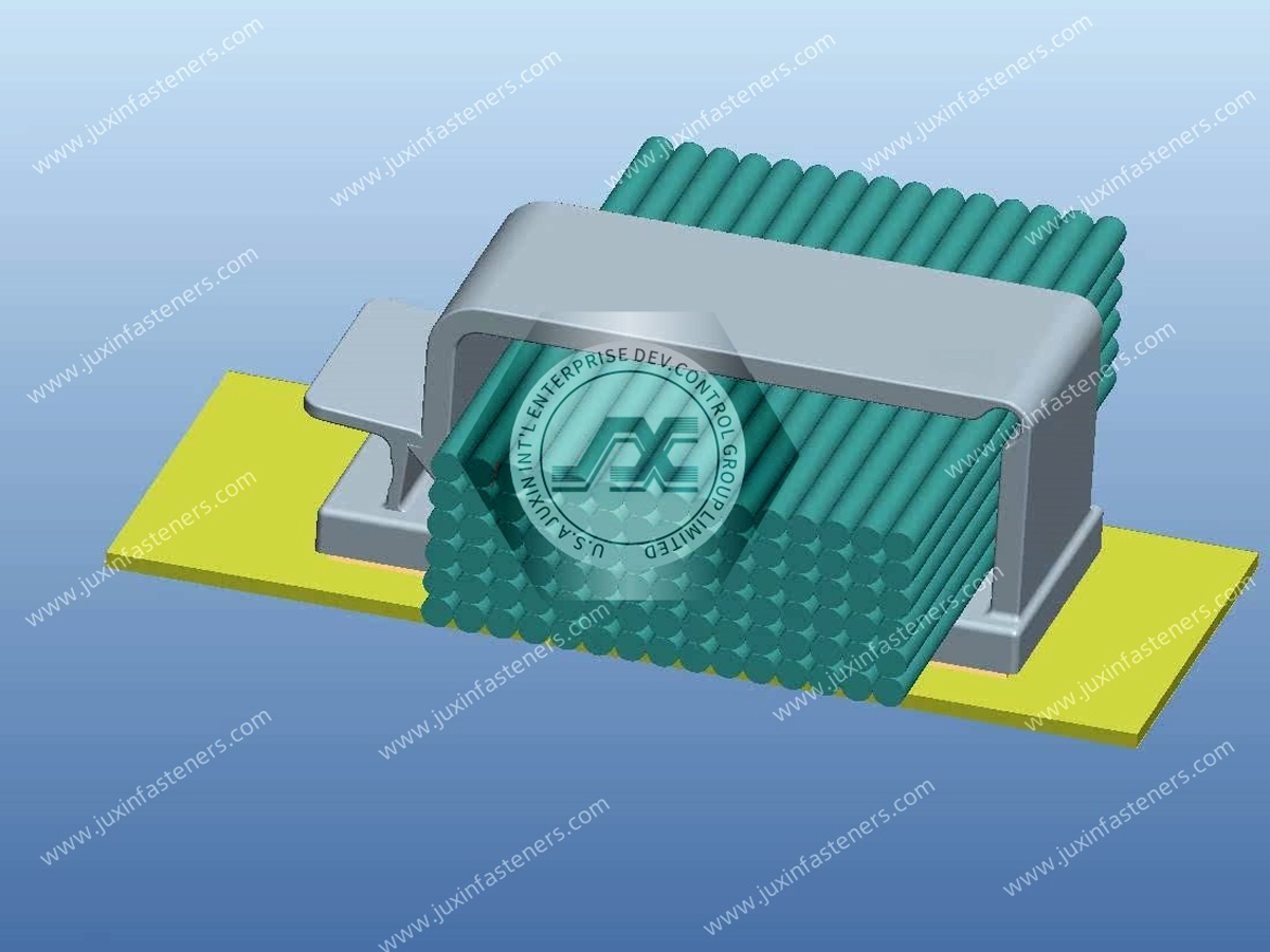 Cable Clamp on Adhesive Base JX-G037-0500