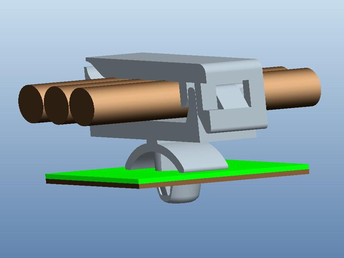 Micro Wire Saddle, Locking Top, Locking JX-GMWSLT