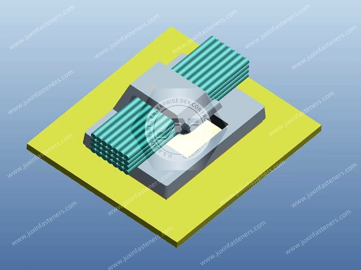 Wire Saddle on Adhesive Base JX-GSN