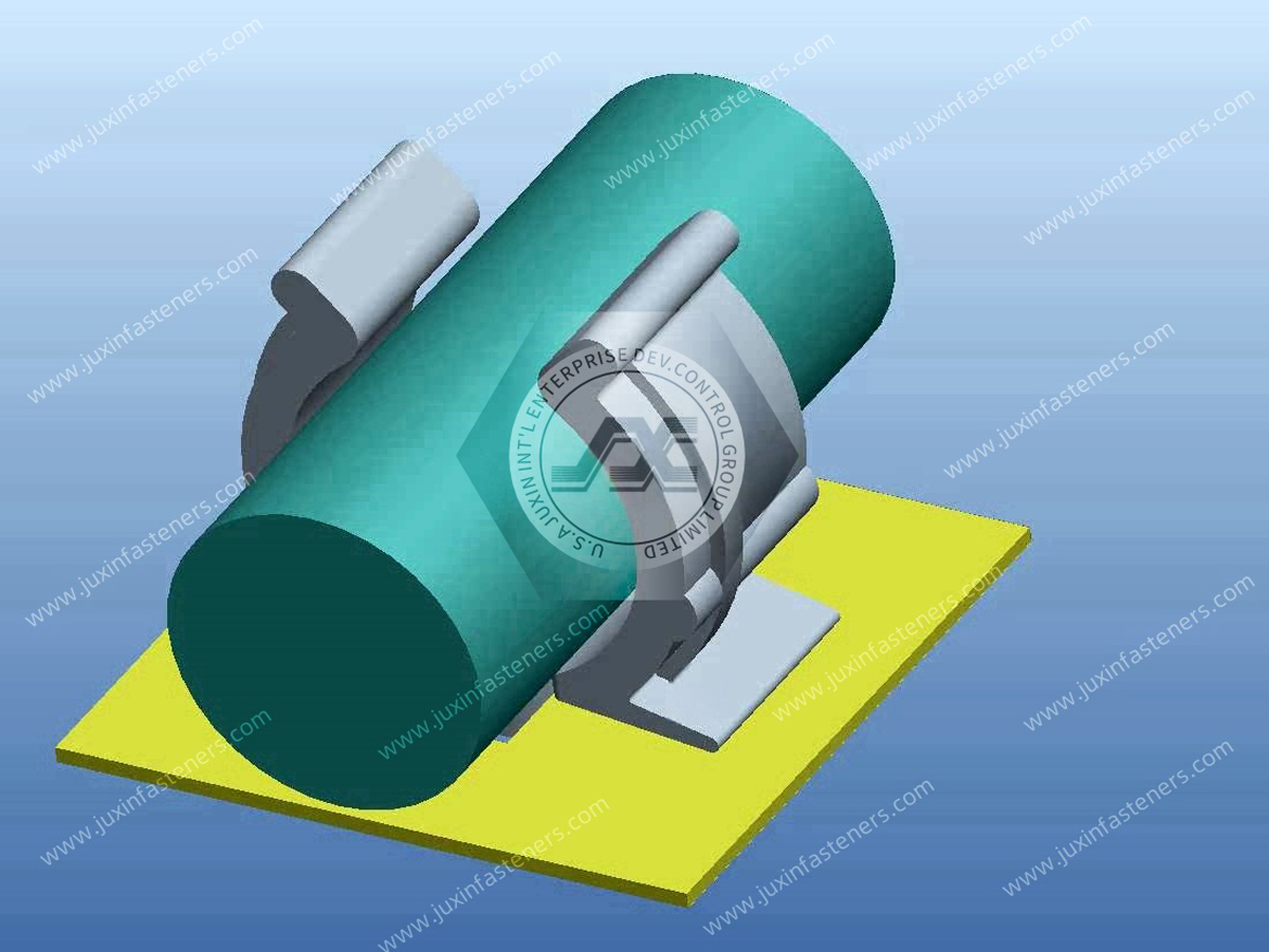 Cable Clamp with Quarter Turn JX-GH-62-63
