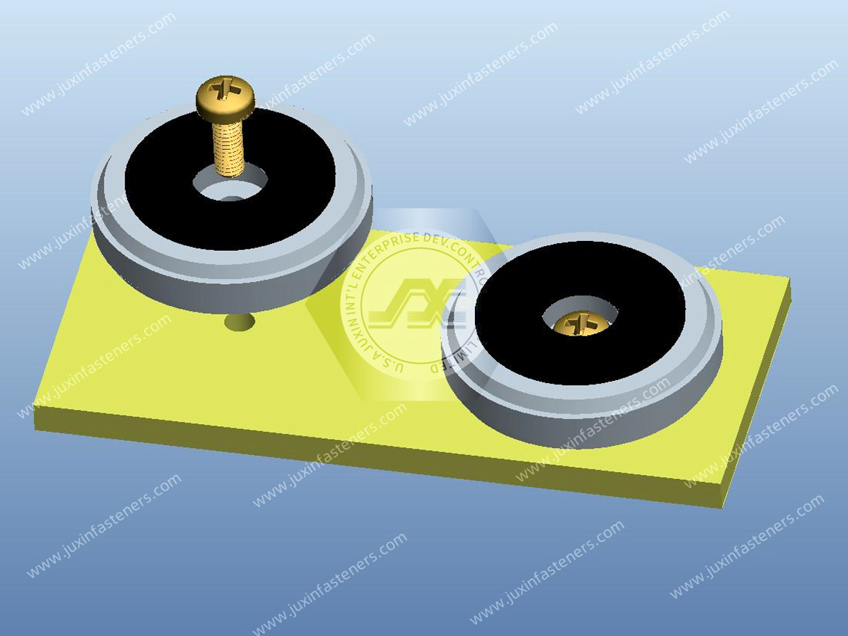 ABS Damping Feet JX-GBF-1005