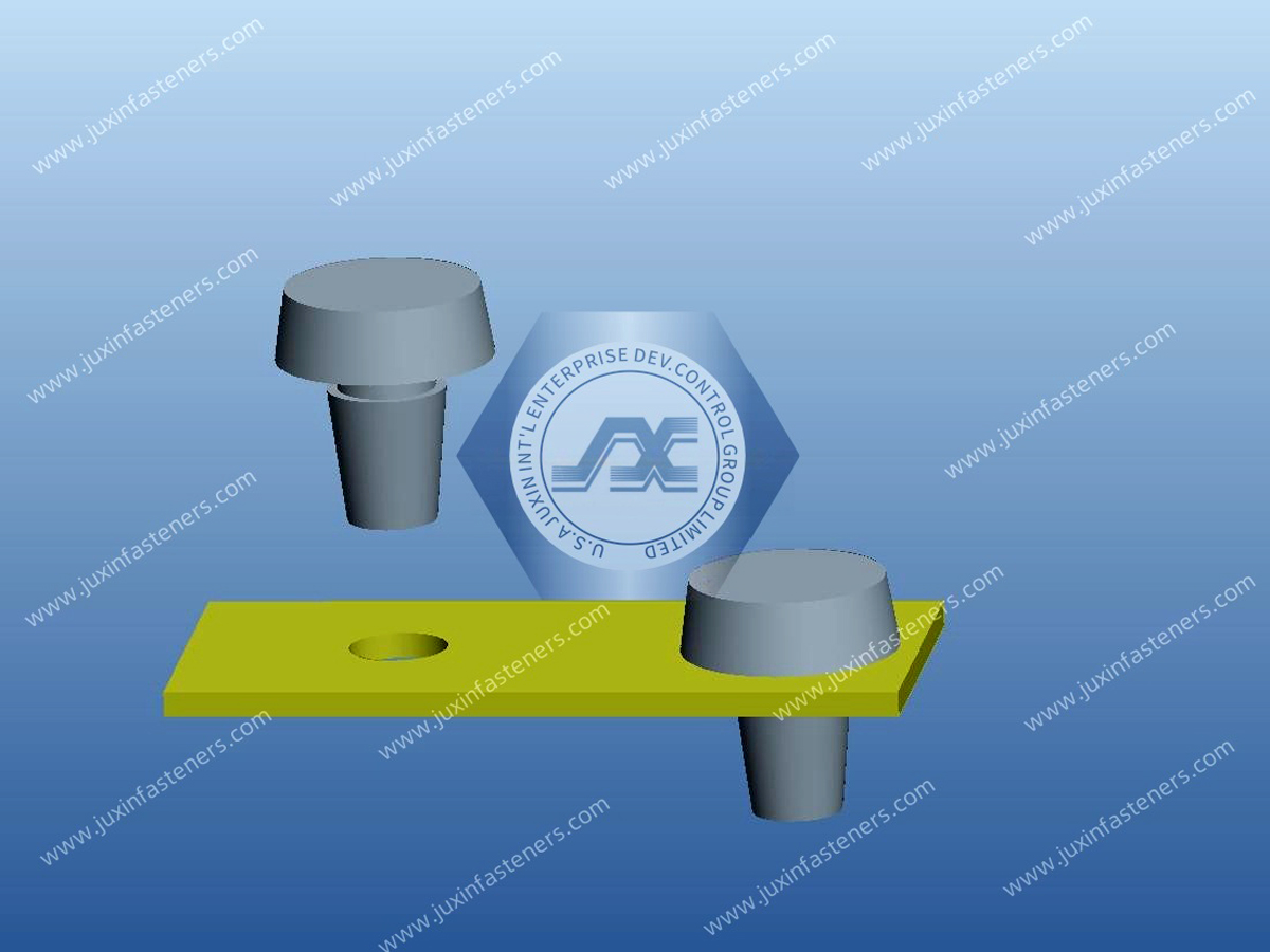 Push on Feet POF JX-GPOF Black