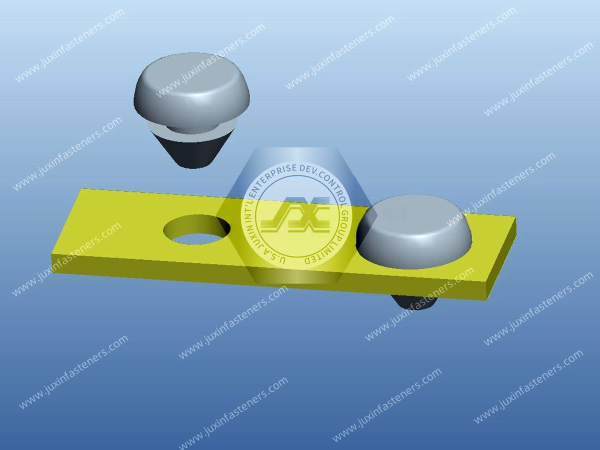 Push on Feet POF JX-GPOF Black