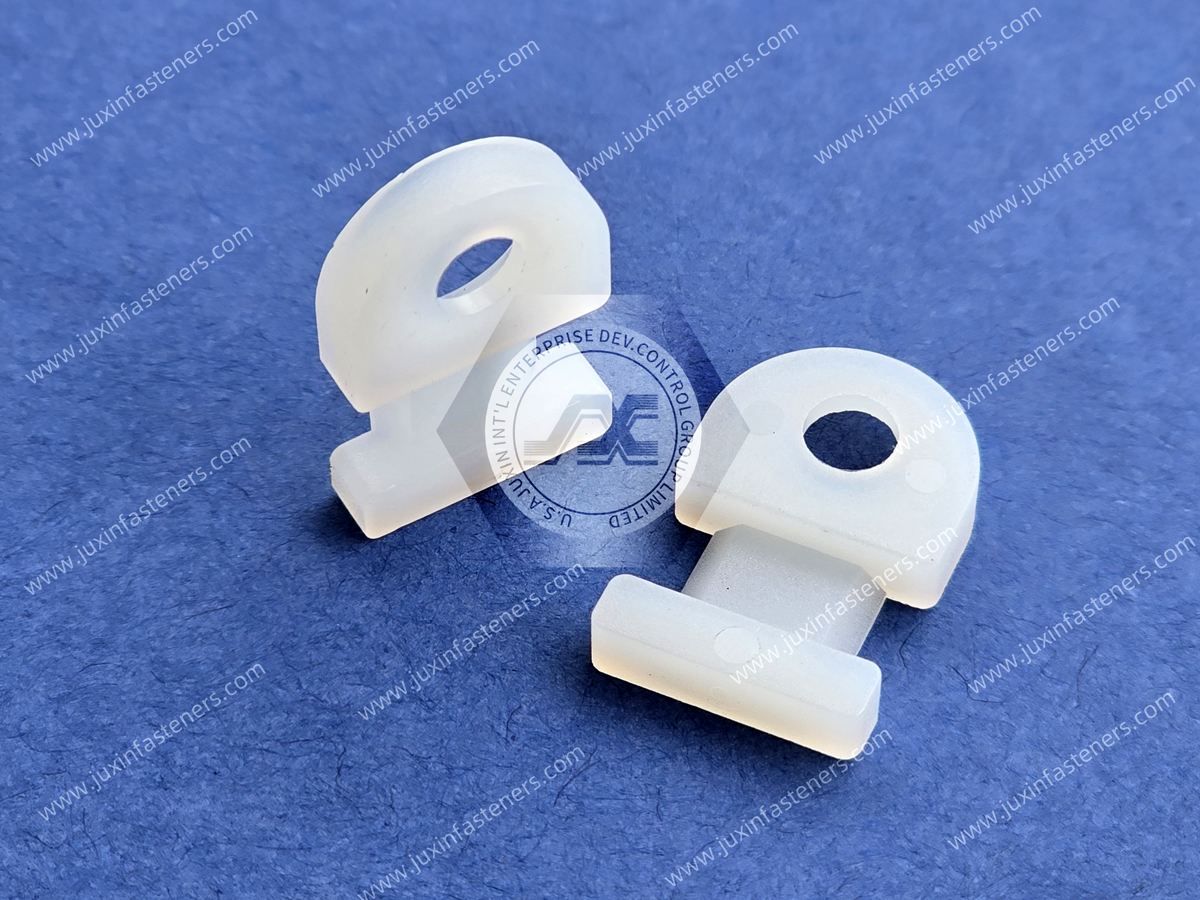 Nylon screw type cable tie fixing seat JX-GFTH-1-01