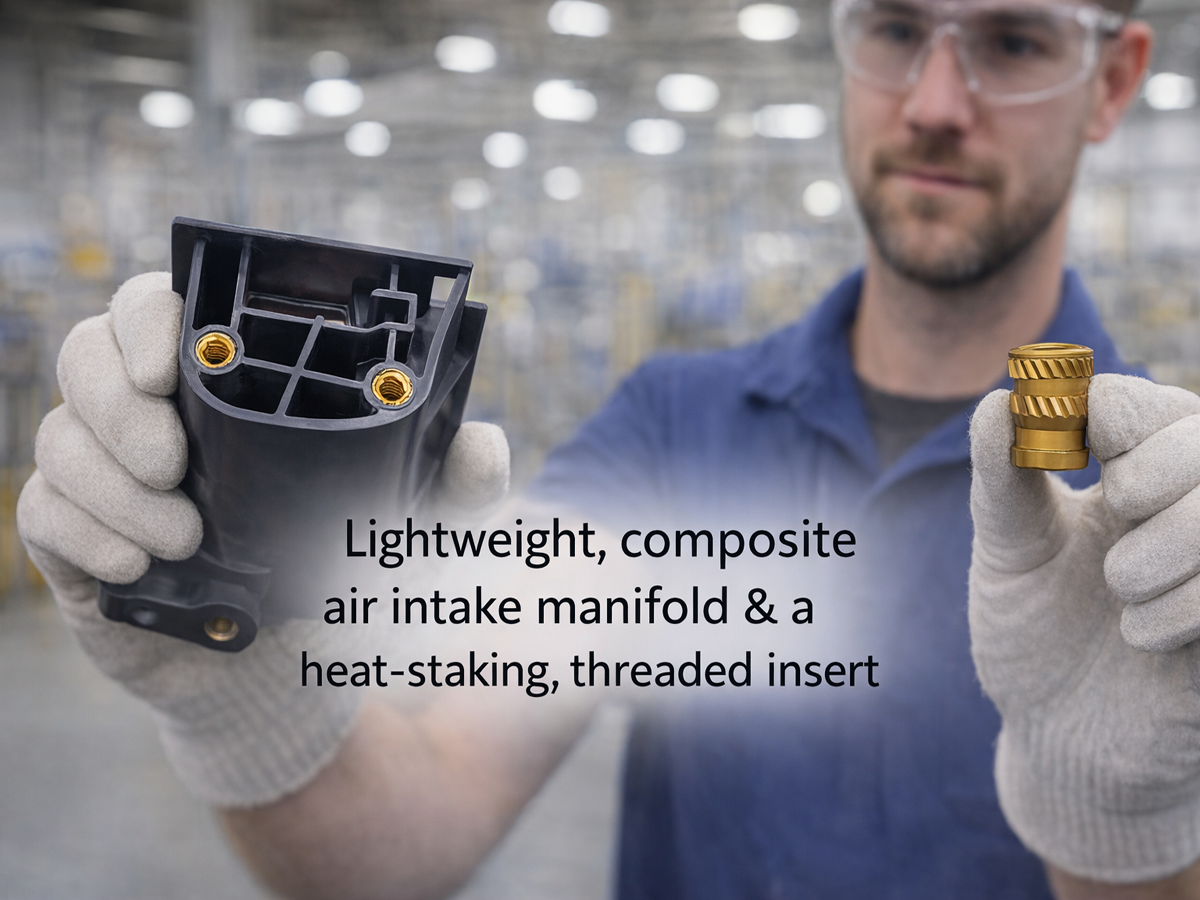 Thread Insert Nuts for Plastics: Design, Installation, and Industrial Applications