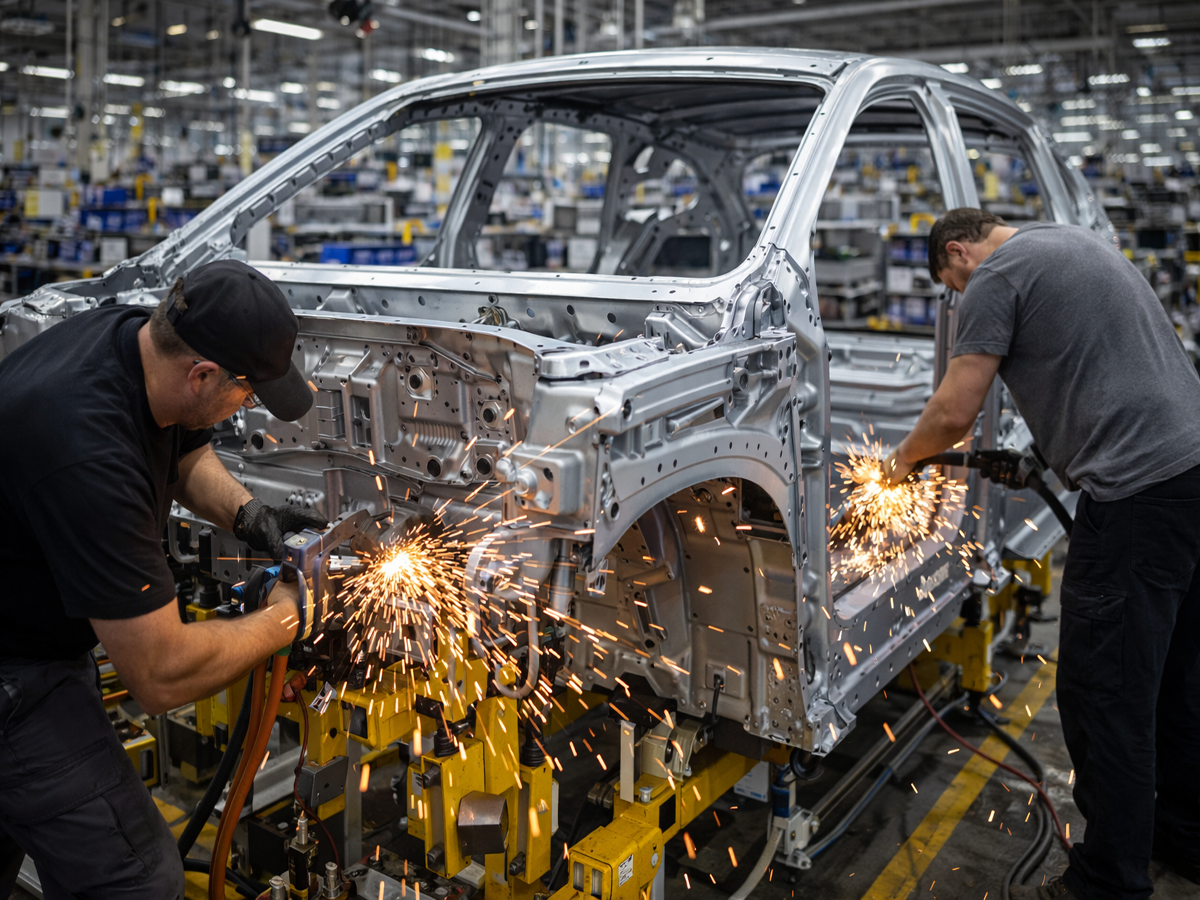 Weld Stud with 3 Projections on Top of Head in Automotive