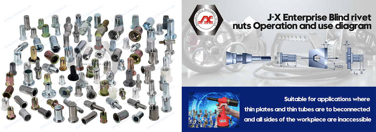 Blind Rivet Nuts and Studs