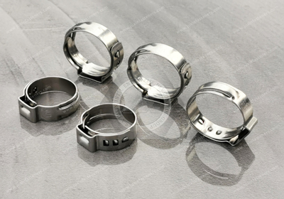 Pinch Clamps for Hard Plastic Tubing for Water | Stainless Steel PEX Ear Clamps for Plumbing Systems