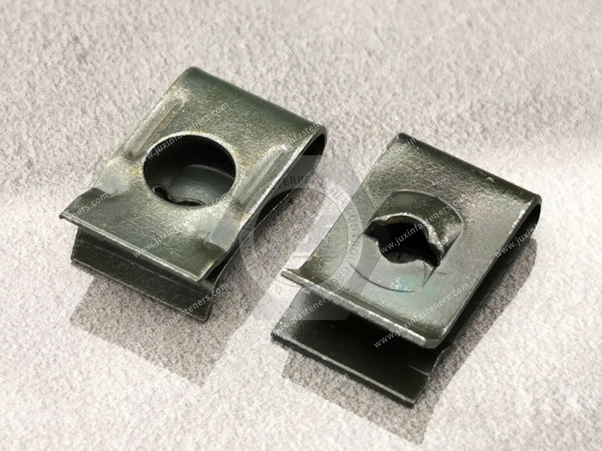 No-Slip Clip-On Barrel Nuts – Spring Fasteners for Automotive, Machinery