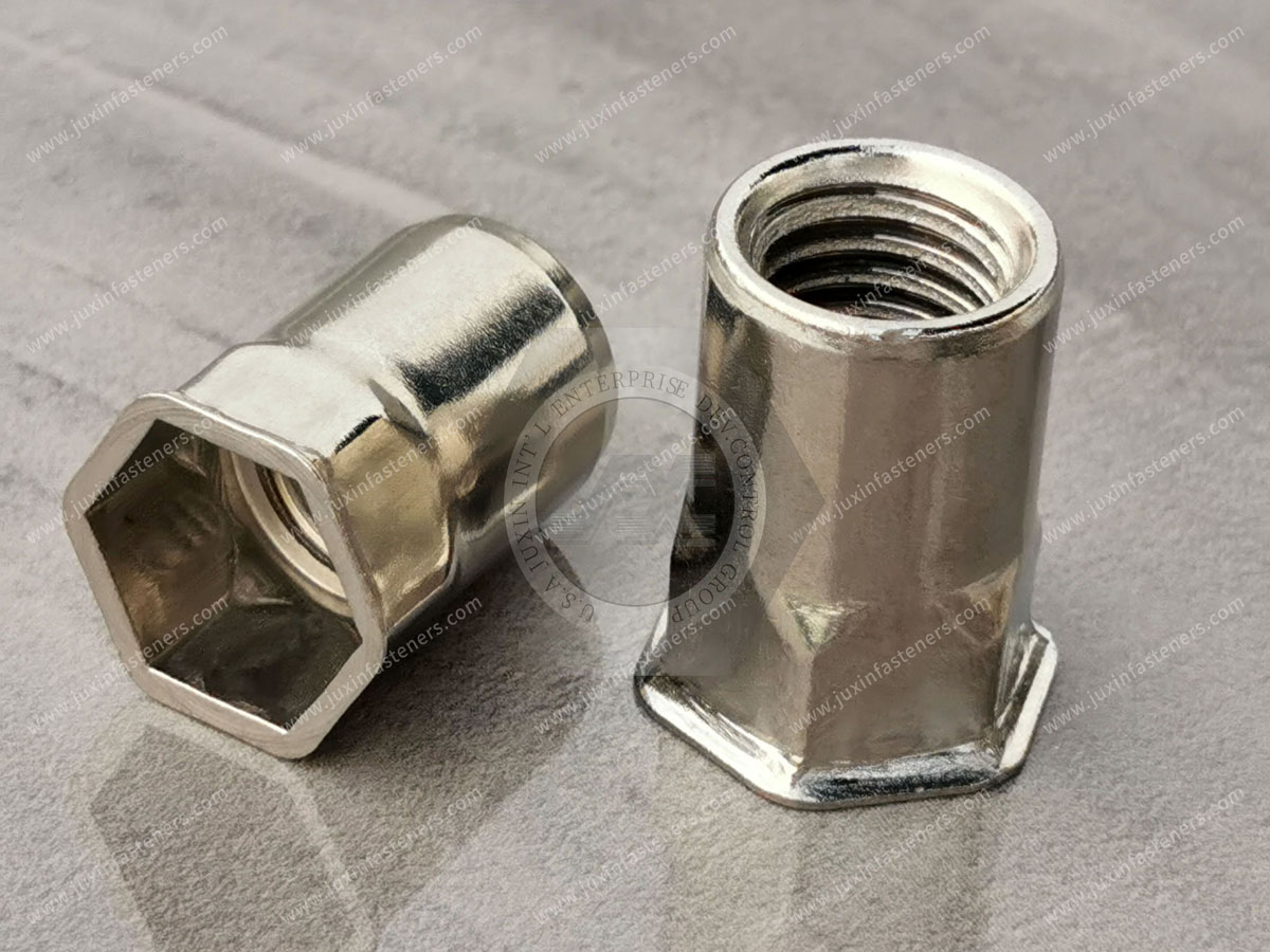 Industrial Blind Rivet Nuts for Machinery Equipment and Structural Assemblies