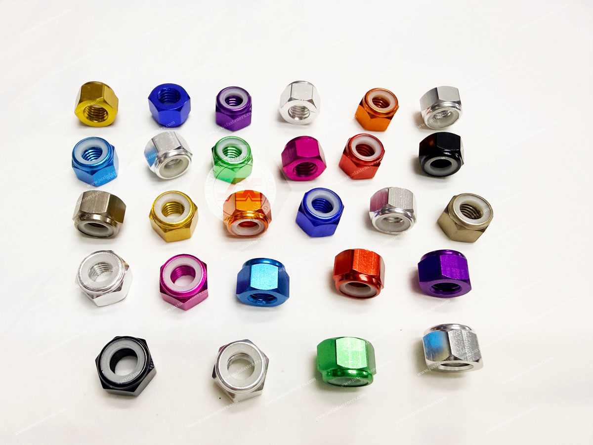 DIN985 Stainless Steel Nylon Self-Locking Nuts for Lawn Mower Manufacturing