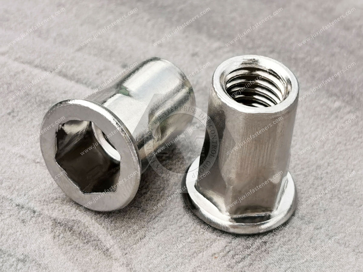 Stainless Steel Hexagonal Blind Rivet Nuts – Reliable Fastening Solutions for Electrical Equipment Manufacturing
