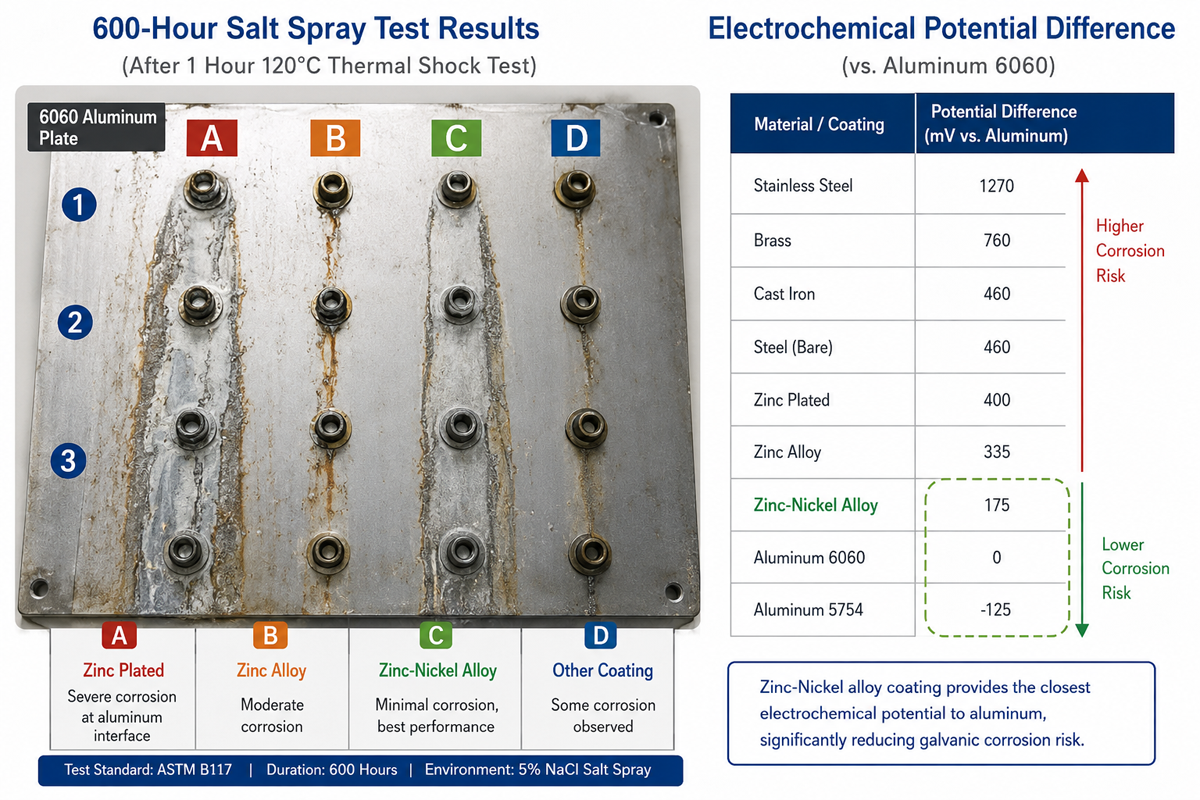 Why Zinc-Nickel Alloy Coatings Are Widely Used in New Energy Vehicle Fasteners Why Zinc-Nickel Alloy Coatings Are Widely Used in New Energy Vehicle Fasteners