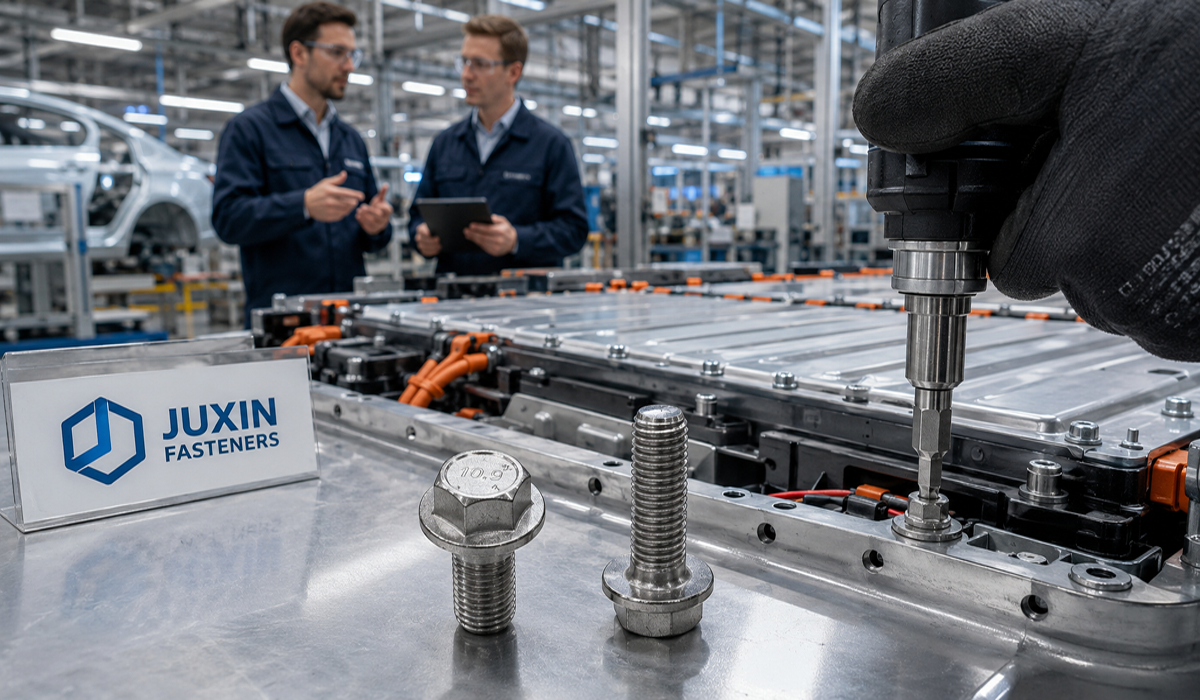 Zinc-Nickel Flange Bolt Series for EV Lightweight Structures