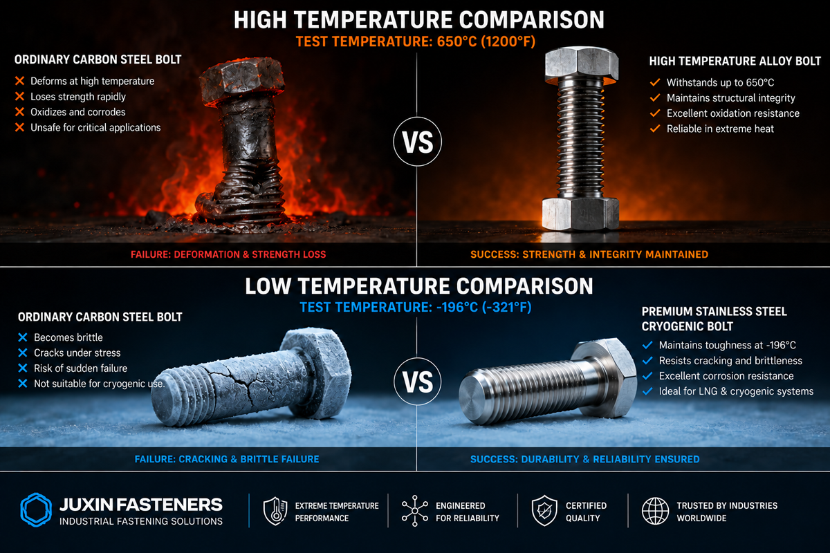 High Temperature vs Low Temperature Bolts: Why Can the Same Bolt Cost 20 Times More?cid=134 High Temperature vs Low Temperature Bolts: Why Can the Same Bolt Cost 20 Times More?cid=134