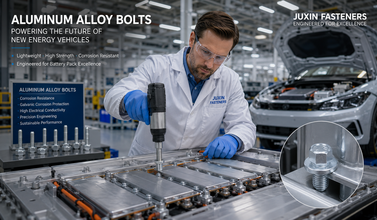 Aluminum Alloy Bolts in New Energy Vehicle Battery Packs Aluminum Alloy Bolts in New Energy Vehicle Battery Packs