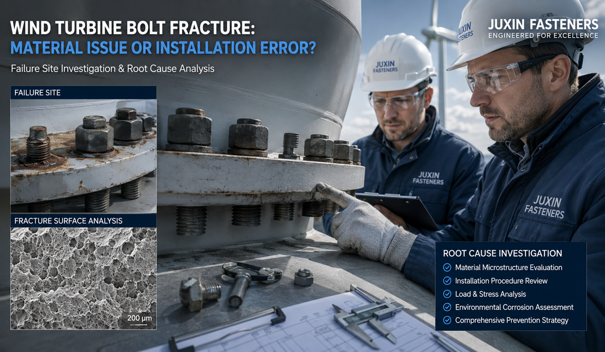 Wind Turbine Bolt Fracture Solutions: Material Defect or Installation Error?cid=134 Wind Turbine Bolt Fracture Solutions: Material Defect or Installation Error?cid=134