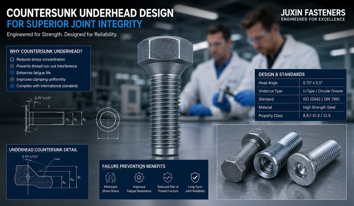Automotive Fastening Solution: U-Groove Design in Hex Flange Bolts for OEM Applications Automotive Fastening Solution: U-Groove Design in Hex Flange Bolts for OEM Applications