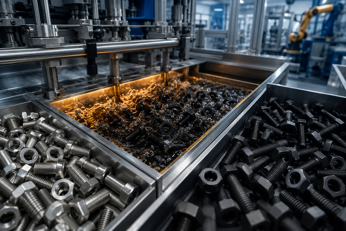 Black Oxide Surface Treatment for Fasteners: Engineering Solution for Corrosion Protection in Industrial Applications Black Oxide Surface Treatment for Fasteners: Engineering Solution for Corrosion Protection in Industrial Applications