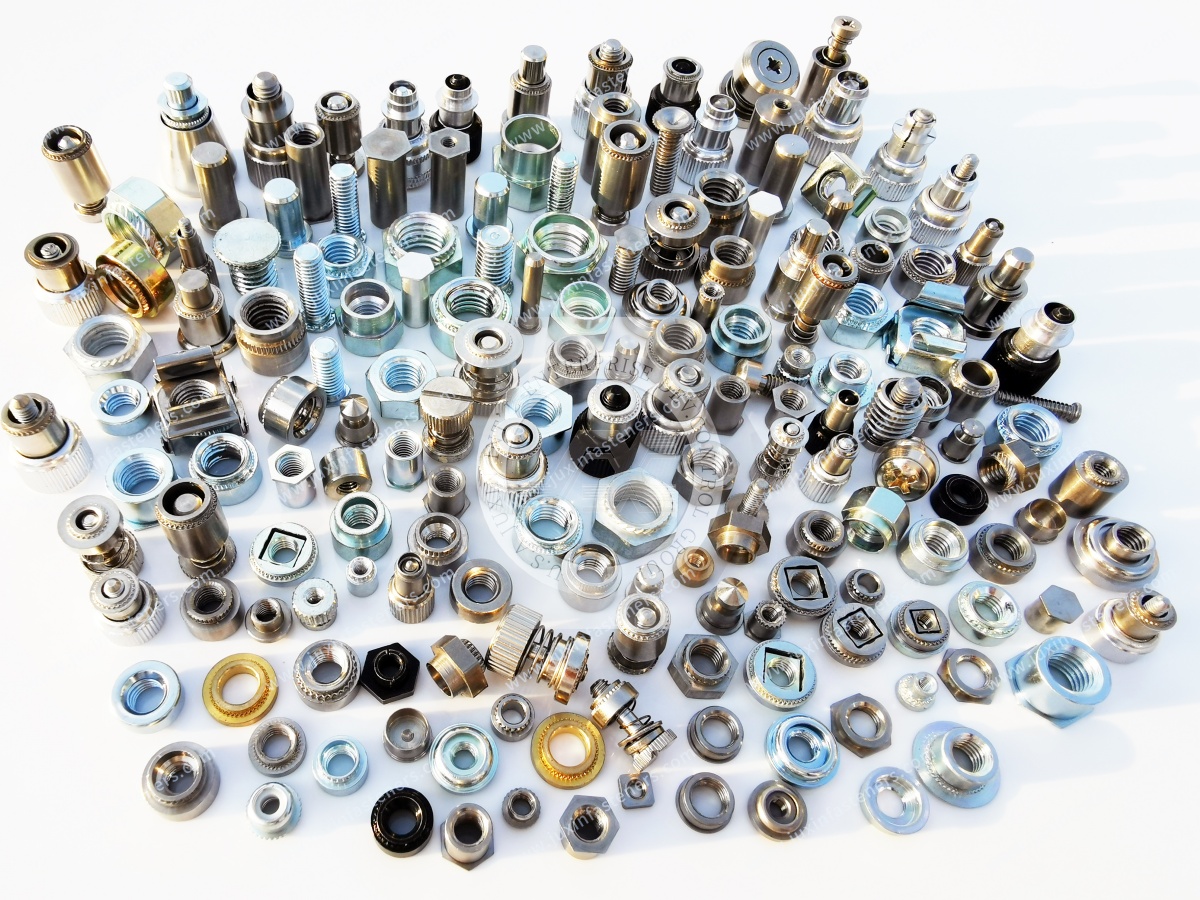 Pressure rivet nut in the new energy vehicles in the application of solutions