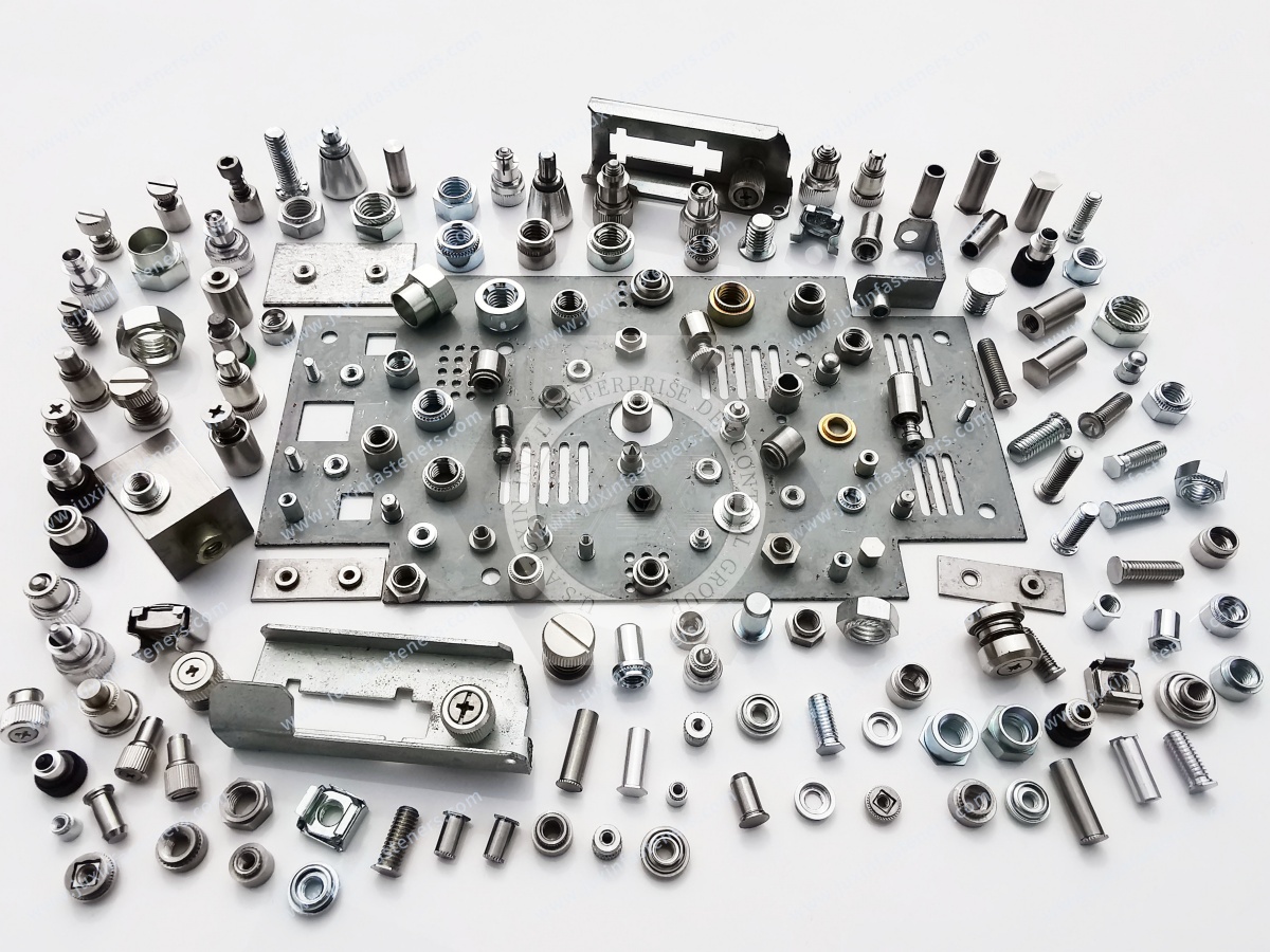 Pressure rivet nut in the new energy vehicles in the application of solutions